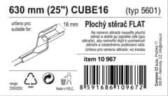 Compass  FLAT BULK brisalec (CUBE16) 25"/630mm