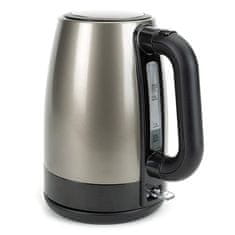 Rychlovarná konvice Black+Decker, BXKE2201E, nerez, 1,7 l, 2 200 W, ukazatel hladiny
