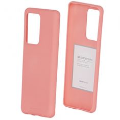 Goospery Soft Feeling ovitek za Samsung Galaxy S20, silikonski, pink