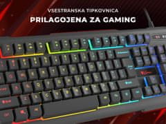 Genesis Rhod 400 RGB gaming tipkovnica, Anti-Ghosting