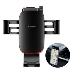 BASEUS baseus metal age gravity car mount black (suyl-f01)