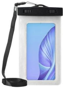  Vodotesna vrečka za telefon, XXL, 16,51 cm (6,5''), bela