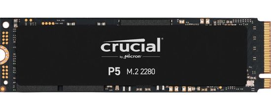 Crucial P5 SSD disk, 250 GB, M.2 2280 PCIe NVMe