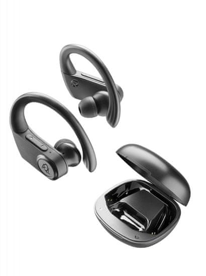 CellularLine Boost Charge TWS Bluetooth slušalke, črne