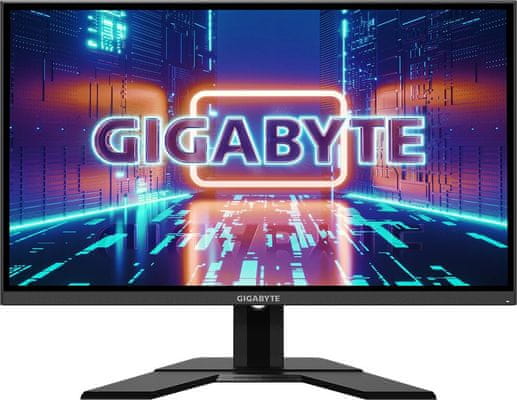 Gaming monitor Gigabyte Aorus G27F (G27F) popoln vidni kot hdr visok dinamičen razpon črni izenačevalnik 1 ms odzivni čas elegantna oblika