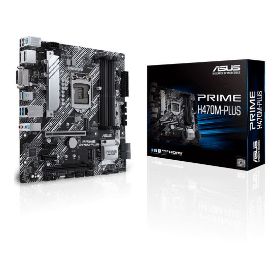 ASUS PRIME H470M-PLUS osnovna plošča, LGA1200, DDR4, mATX