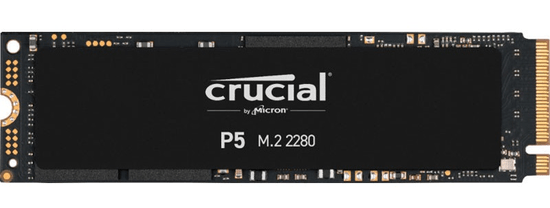 Crucial P5 SSD disk, 2 TB, M.2 2280 PCIe NVMe