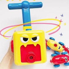 Netscroll Čarobna dirkalna postaja, ki deluje s pomočjo balonov, darila, ideja za darila, darila za otroke, božična darila, BalloonCar