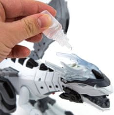 Netscroll Igrača dinozaver, robot v obliki dinozavra, ki bruha vodno paro kot dim in ogenj, rjovi in se premika kot pravi dinozaver, DinoStar