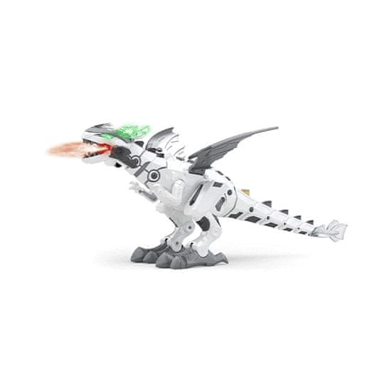 Netscroll Igrača dinozaver, robot v obliki dinozavra, ki bruha vodno paro kot dim in ogenj, rjovi in se premika kot pravi dinozaver, DinoStar