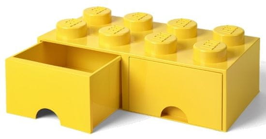 LEGO škatla za shranjevanje kock z predali