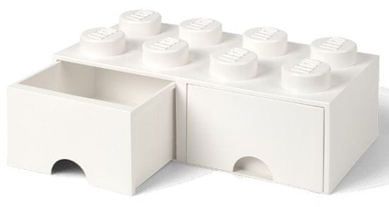 LEGO škatla za shranjevanje kock z predali