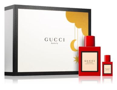  Gucci Bloom Ambrosia Di Fiori darilni set za ženske - 2 x parfumska voda, 50 ml in 5 ml 