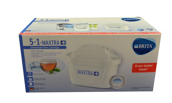 Brita MaxtraPlus filter za vodo, 6 kosov (5+1)