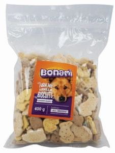  Bonami Farm Mix piškoti za pse, vanilija, 400 g
