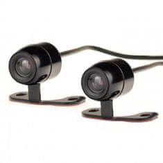 Secutek 2-kanalna mini kamera in snemalnik za avto ali motorno kolo C6