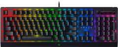 Razer BlackWidow V3 mehanska tipkovnica, Yellow Switch, črna, US, SLO gravura