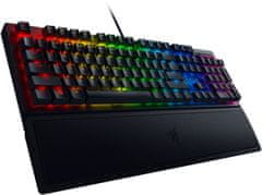 Razer BlackWidow V3 mehanska tipkovnica, Yellow Switch, črna, US, SLO gravura