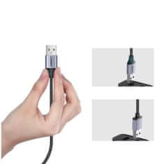 Ugreen kabel USB / Micro USB 2.4A 2m, siva