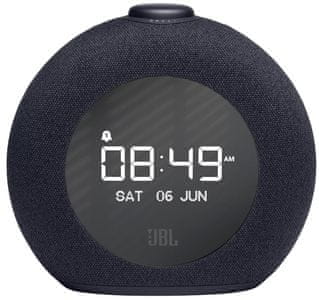 zvočnik radio budilka namizje jbl horizon 2 dab fm tuner dab plus dab usb polnilna vrata budilka dremež Bluetooth tehnologija vrtljiv gumb za upravljanje močni zvočniki 4 w jbl pro sound zvok napajanje iz omrežja