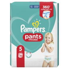 Pampers Pants 5 (12-17 kg) Carry Pack hlačne plenice, 22 kosov