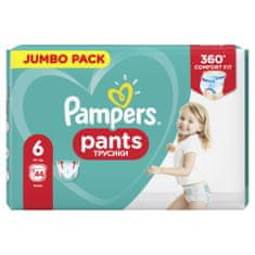 Pampers hlačne plenice Pants 6 Extra Large (15+ kg) Jumbo Pack 44 kosov