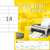 Top Stick 8733 etikete, 105 x 41 mm, bele, 100/1