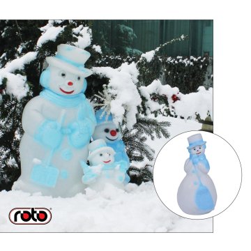 ROTO figura Snežak, L, z lučko