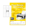 Top Stick 8737 etikete, 70 x 35 mm, bele, 100/1