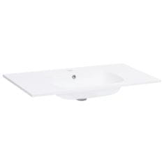 Vidaxl Vgradni umivalnik 805x460x105 mm SMC bel