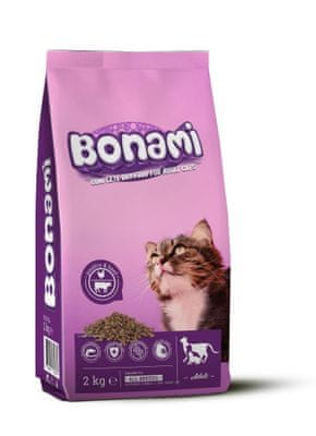  Bonami briketi za mačke s perutnino in govedino, 2 kg 