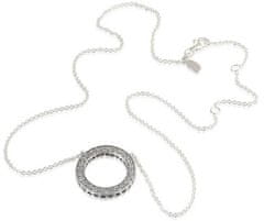 Pandora Srebrna ogrlica s kristalnim obeskom 590514CZ-45
