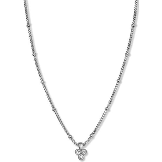Rosefield Jeklena ogrlica s trojnim kristalom Swarovski Toccombo JTNTS-J442