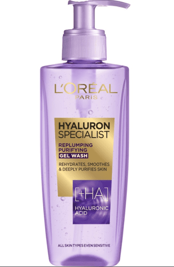 Loreal Paris Hyaluron Specialist čistilni gel, 200 ml