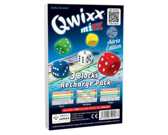 Happy Games igra s kockami Qwixx Mixx Recharge Pack, razširitev