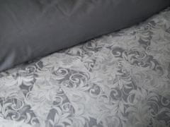 Issimo Luksuzna posteljnina iz žakarda GRATZI siva barva 200x220/4*50x70