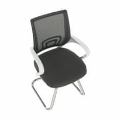 KONDELA Konferenčni stol Sanaz Tip 3 - sivo/bel