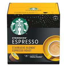Starbucks BLONDE Espresso Roast by NESCAFÉ Dolce Gusto Blonde Roast kapsule za kavo (36 kapsul / 36 napitkov)