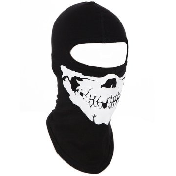 Cappa Racing Moto kapuca Skull črno/bela