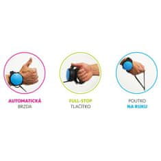 Lishinu Lishinu3 Bungee povodec črne barve velikost L (13-40 kg)