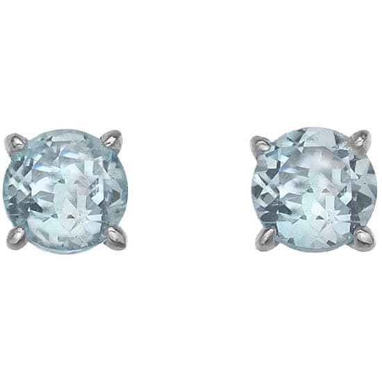 Hot Diamonds Srebrni uhani Hot Diamonds Anais blue Topaz AE012