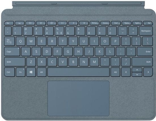 Microsoft ovitek s tipkovnico za Surface Go Type Cover (Ice Blue), ENG KCS-00111