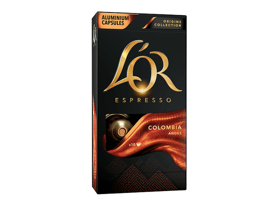 L'Or Colombia - 100 kapsul, ki so združljive s kavnimi avtomati Nespresso®