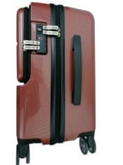 Resena kovček, potovalni, ABS, vel. S, 37 l, bordo rdeč