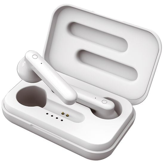 Platinet PM1040W brezžične slušalke, Bluetooth 5.0, TWS, bele