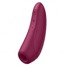 Satisfyer Vibrator za stimulacijo klitorisa Curvy 1+ rdeč