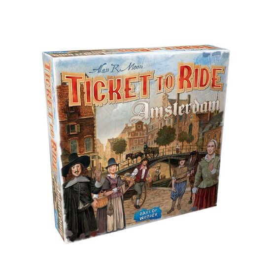 Days of Wonder družabna igra Ticket to Ride Amsterdam angleška izdaja