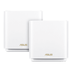 ASUS ZenWiFi XT8, Tri-Band, WiFi 6, AX6600, Mesh 2x, bel (90IG0590-MO3G80)