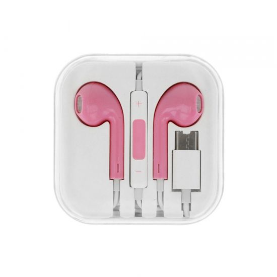 Type-C univerzalne slušalke, roza