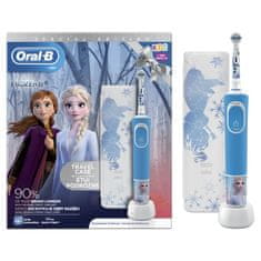 Oral-B Kids Ledeno kraljestvo 2 otroška električna ščetka + potovalni etui